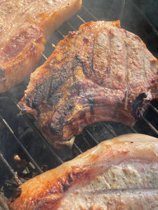 Chris wants to warn you about our Pork Chops...
